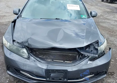 2013 Honda Civic Ex from USA, damaged, VIN 2HGFB2F86DH517285